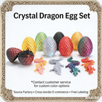 3D printed toy joint dragon model toy set - fully movable tabletop decoration item