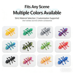 3D printed flexible joint ant toy display item for street vendors, children's toys, small gifts