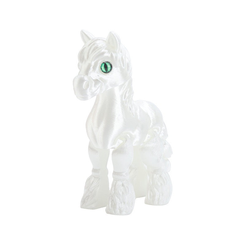 3D printed baby horse cute new cross-border display item figurine horse model horse toy