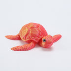 3D printed toy turtle figurine, children's toy gift, creative gradient animal simulation model