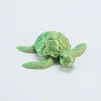 3D printed toy turtle figurine, children's toy gift, creative gradient animal simulation model