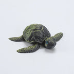 3D printed toy turtle figurine, children's toy gift, creative gradient animal simulation model
