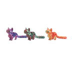 3D printed cute little cat pet tabletop figurine, handcrafted model, children's animal toy, gift decoration, wholesale available
