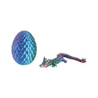 3D printed toy joint dragon model toy set - fully movable tabletop decoration item