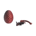 3D printed toy joint dragon model toy set - fully movable tabletop decoration item