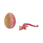 3D printed toy joint dragon model toy set - fully movable tabletop decoration item