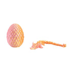 3D printed toy joint dragon model toy set - fully movable tabletop decoration item