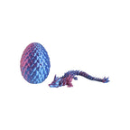 3D printed toy joint dragon model toy set - fully movable tabletop decoration item