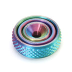 3D printed toy fidget spinner, stress-relieving rotating top, cool toy with smooth rotation