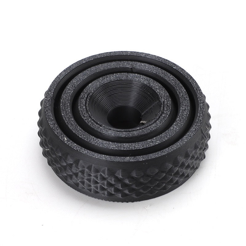 3D printed toy fidget spinner, stress-relieving rotating top, cool toy with smooth rotation