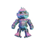 3D printed creative animal model figurines of an angry gorilla with movable joints
