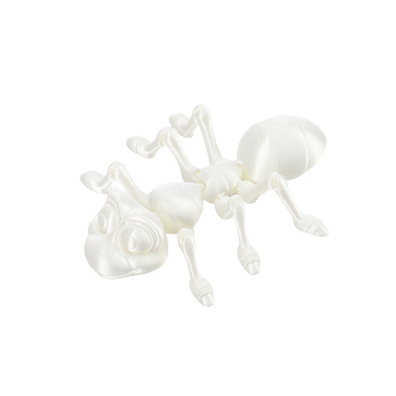 3D printed flexible joint ant toy display item for street vendors, children's toys, small gifts