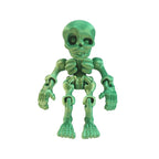 3D printed toy jointed human body skeleton decorative small figurine for Halloween skeleton doll manufacturer wholesale
