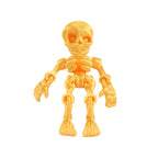 3D printed toy jointed human body skeleton decorative small figurine for Halloween skeleton doll manufacturer wholesale
