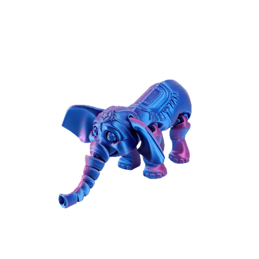 3D printed cross-border best-selling little elephant activity joint desktop figurine forest animal cute big ears
