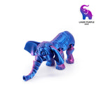 3D printed cross-border best-selling little elephant activity joint desktop figurine forest animal cute big ears