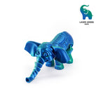 3D printed cross-border best-selling little elephant activity joint desktop figurine forest animal cute big ears