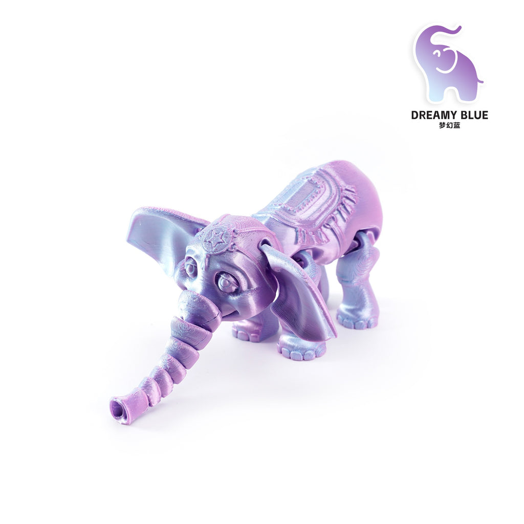 3D printed cross-border best-selling little elephant activity joint desktop figurine forest animal cute big ears