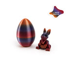 3D printed rabbit egg set - Easter cross-border best-selling craft display item, children's gift