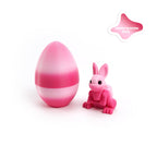 3D printed rabbit egg set - Easter cross-border best-selling craft display item, children's gift
