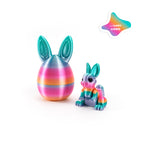 3D printed rabbit egg set - Easter cross-border best-selling craft display item, children's gift