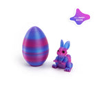 3D printed rabbit egg set - Easter cross-border best-selling craft display item, children's gift