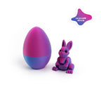 3D printed rabbit egg set - Easter cross-border best-selling craft display item, children's gift
