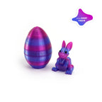 3D printed rabbit egg set - Easter cross-border best-selling craft display item, children's gift