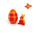 3D printed rabbit egg set - Easter cross-border best-selling craft display item, children's gift
