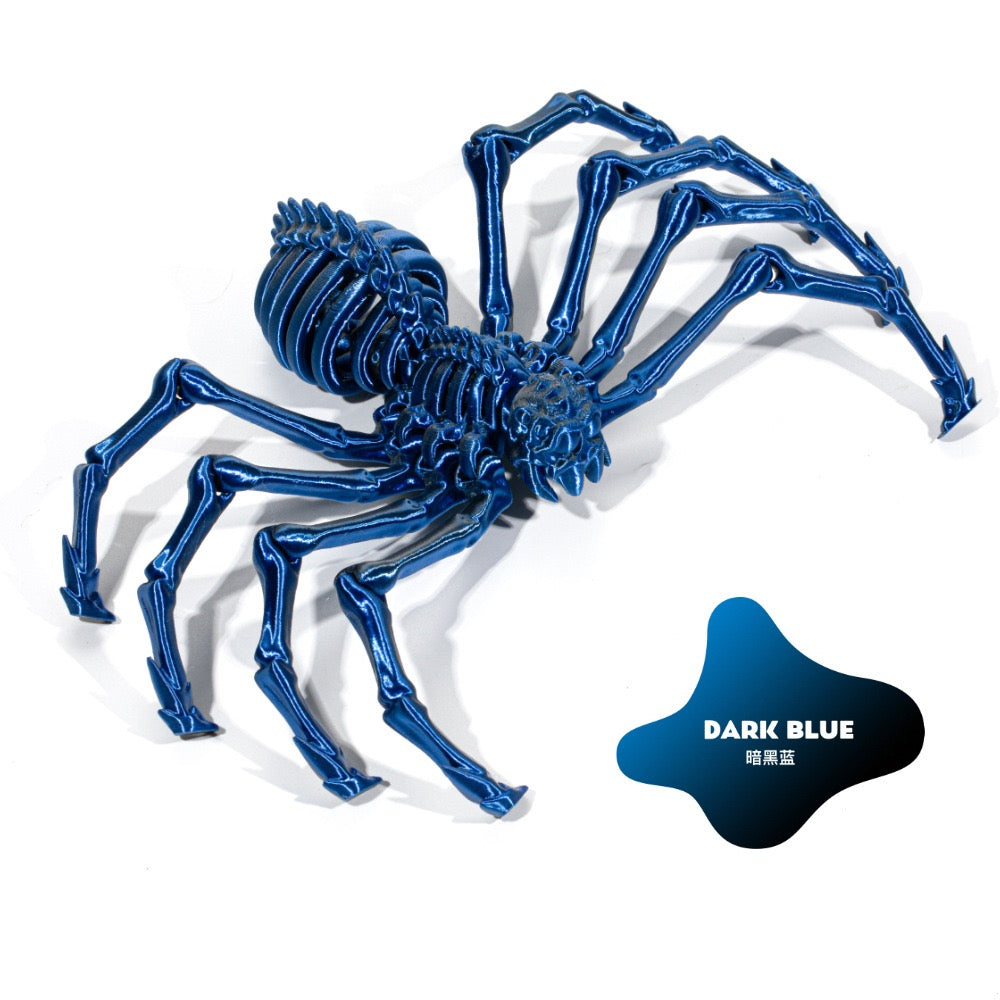 3D printed Amazon movable elastic spider simulation toy with retractable joints and movable one-piece model