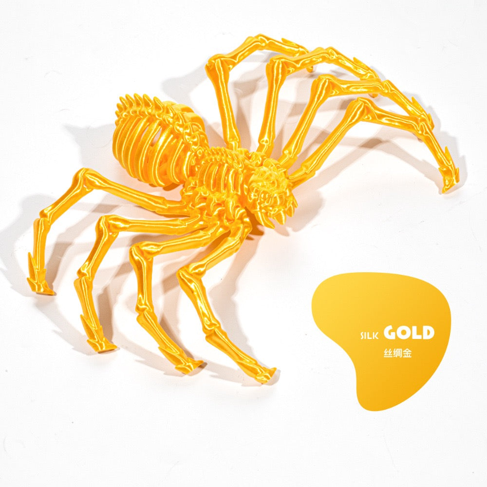 3D printed Amazon movable elastic spider simulation toy with retractable joints and movable one-piece model