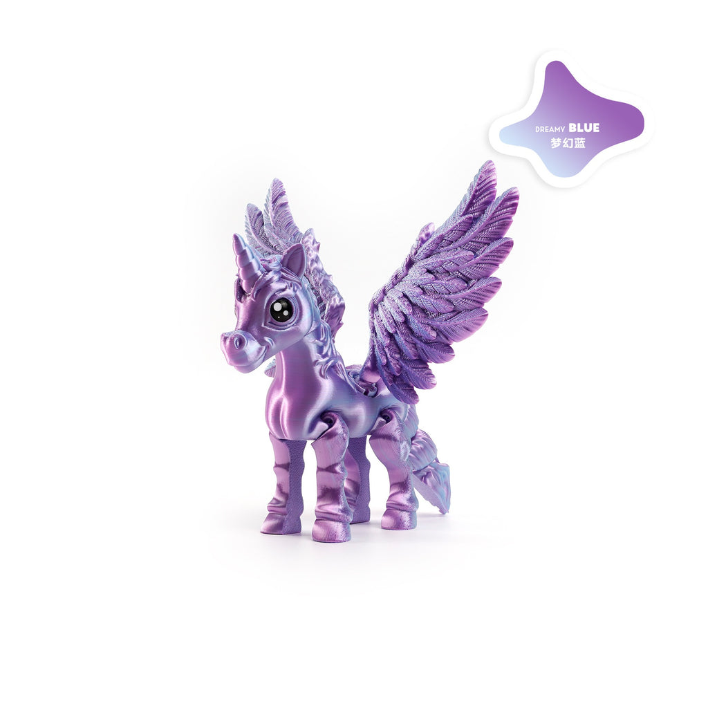 3D printed angel unicorn cross-border best-selling decorative item gift transforming trendy toy cute animal collectible