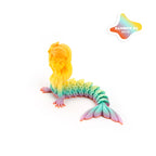 3D-printed cross-border best-selling popular mermaid ocean movable integrated joint tabletop toy figurine for festivals