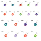 3D printed toy stress relief disc rotating keychain toy for children, educational and flexible toy gift