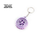 3D printed toy stress relief disc rotating keychain toy for children, educational and flexible toy gift